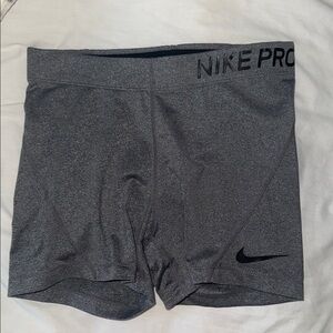 Nike Pro Dark Gray Performance Shorts